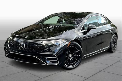 Obsidian Black Metallic 2022 Mercedes-Benz EQS 450+ 4MATIC