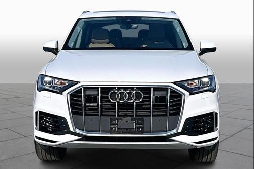 Glacier White Metallic 2022 Audi Q7 55 Premium Plus