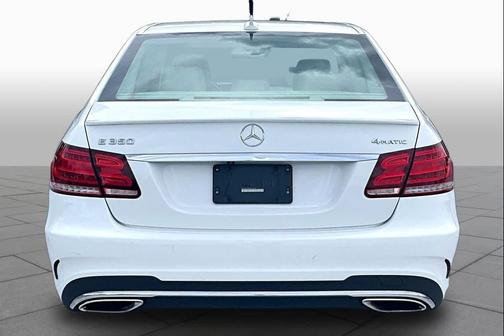 Polar White 2016 Mercedes-Benz E-Class 4MATIC