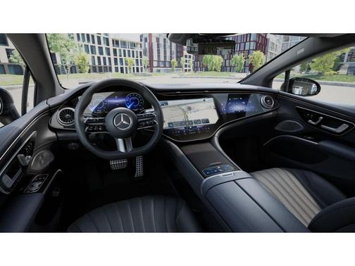 Obsidian Black Metallic 2026 Mercedes-Benz EQS 450 4MATIC