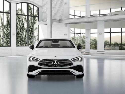 Polar White 2026 Mercedes-Benz CLE 300 4MATIC Cabriolet