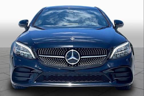 Obsidian Black Metallic 2021 Mercedes-Benz C-Class Coupe