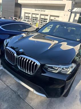 Black Sapphire Metallic 2022 BMW X3 sDrive30i