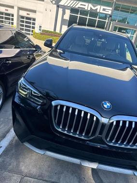 Black Sapphire Metallic 2022 BMW X3 sDrive30i