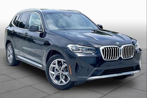 Black Sapphire Metallic 2022 BMW X3 sDrive30i