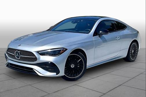 Cirrus Silver Metallic 2024 Mercedes-Benz CLE 300 4MATIC Coupe