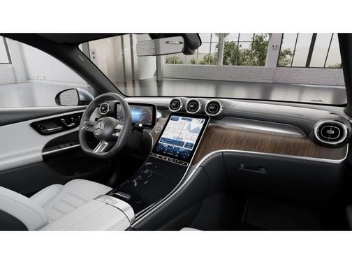 Cirrus Silver Metallic 2026 Mercedes-Benz GLC 300 Base