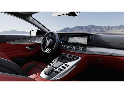 Obsidian Black Metallic 2026 Mercedes-Benz AMG GT 53 4-Door