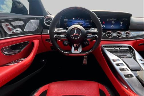 Obsidian Black Metallic 2026 Mercedes-Benz AMG GT 53 4-Door