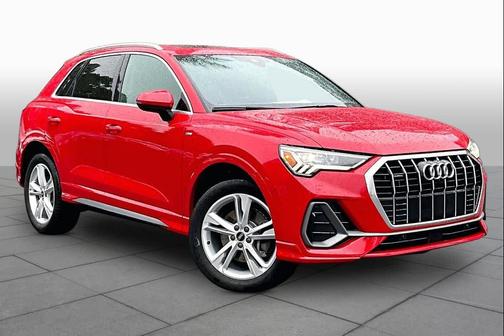 Tango Red Metallic 2023 Audi Q3 45 S line Premium Plus