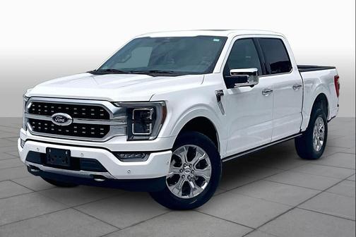 Star White Metallic Tri-Coat 2023 Ford F-150 Platinum