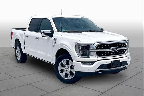 Star White Metallic Tri-Coat 2023 Ford F-150 Platinum