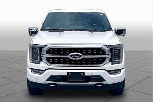 Star White Metallic Tri-Coat 2023 Ford F-150 Platinum