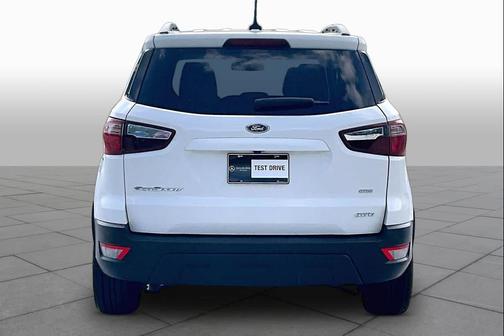 Diamond White 2018 Ford EcoSport SES