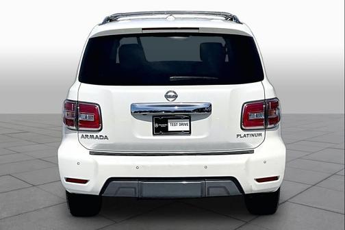 Pearl White Tricoat 2019 Nissan Armada Platinum