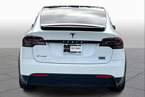 Pearl White Multi-Coat 2022 Tesla Model X Plaid Tri Motor All-Wheel Drive