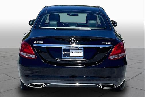 Black 2016 Mercedes-Benz C-Class C 300 4MATIC