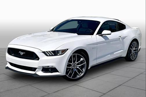 White Platinum Metallic Tri-Coat 2017 Ford Mustang GT Premium