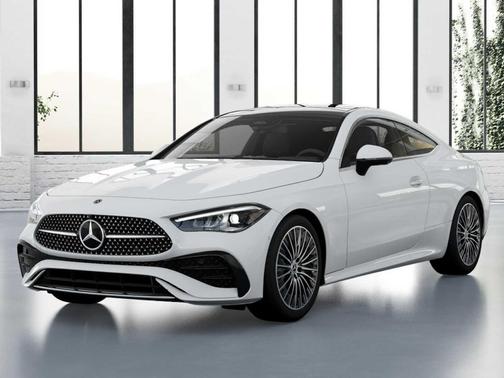 Polar White 2027 Mercedes-Benz CLE 300 4MATIC Coupe