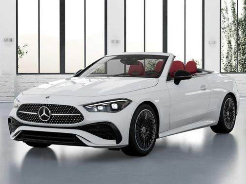 Polar White 2026 Mercedes-Benz CLE 300 4MATIC Cabriolet