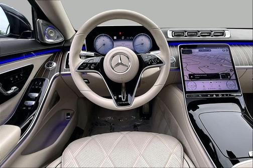 Mojave Silver 2021 Mercedes-Benz Maybach S 580 4MATIC