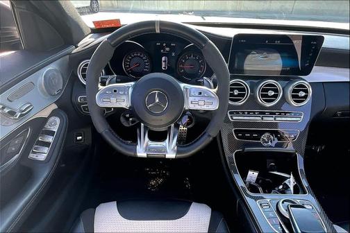 Polar White 2020 Mercedes-Benz AMG C 63 S