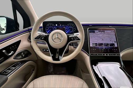 Twilight Blue Metallic 2023 Mercedes-Benz EQS 450 4MATIC