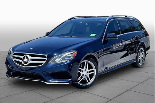 Lunar Blue Metallic 2014 Mercedes-Benz E-Class 4MATIC