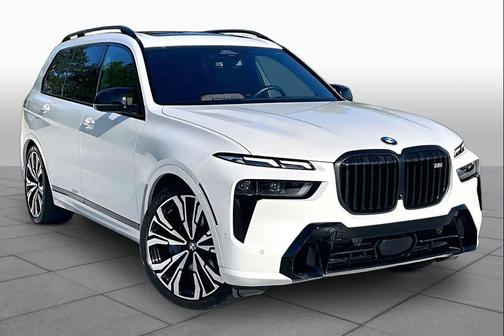 Mineral White Metallic 2025 BMW X7 M60i