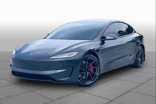 Stealth Grey 2024 Tesla Model 3 Performance