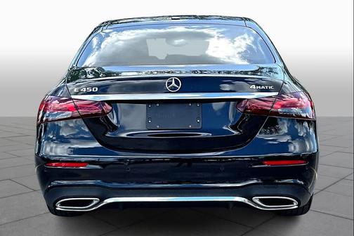 Black 2021 Mercedes-Benz E-Class 4MATIC