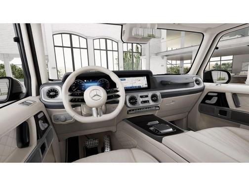 Polar White 2026 Mercedes-Benz G-Class G 550