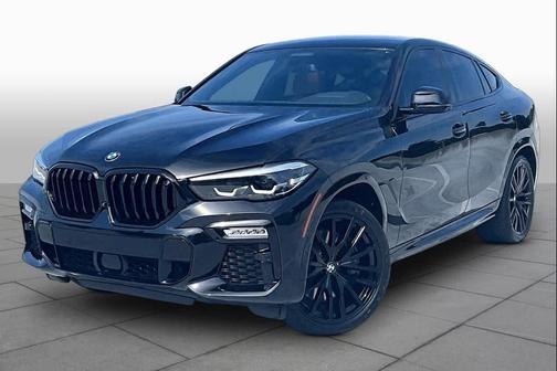 Black Sapphire Metallic 2021 BMW X6 M50i