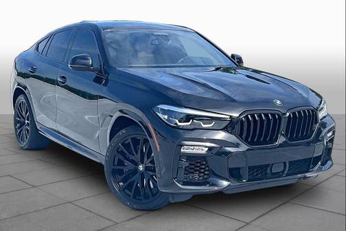 Black Sapphire Metallic 2021 BMW X6 M50i