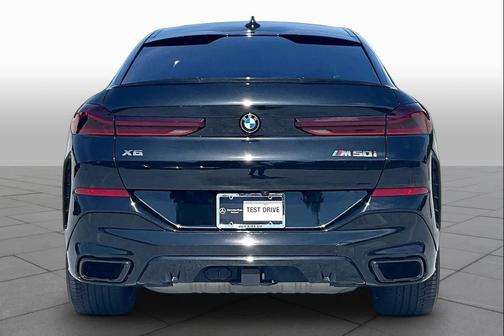 Black Sapphire Metallic 2021 BMW X6 M50i