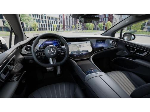 Polar White 2026 Mercedes-Benz EQS 450 4MATIC