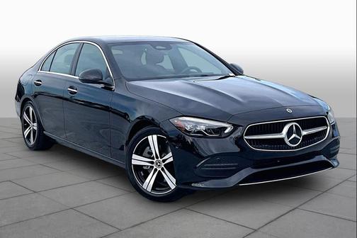 Black 2025 Mercedes-Benz C-Class C 300 4MATIC