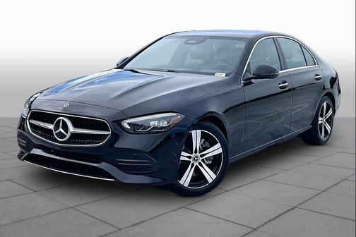 Black 2025 Mercedes-Benz C-Class C 300 4MATIC