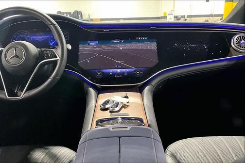 Graphite Grey Metallic 2024 Mercedes-Benz EQS 450 4MATIC