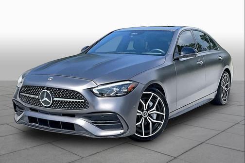 Lunar Blue Metallic 2023 Mercedes-Benz C-Class Sedan