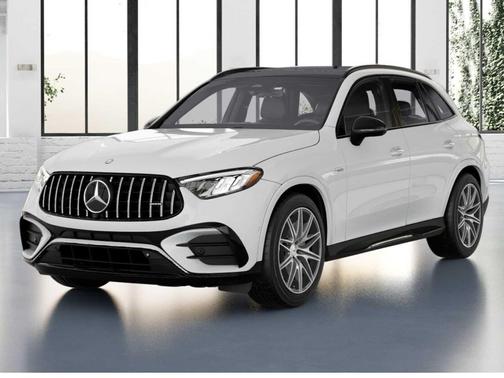 Polar White 2025 Mercedes-Benz AMG GLC 43 4MATIC