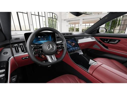 MANUFAKTUR Moonlight White Metallic 2026 Mercedes-Benz AMG S 63 E 4MATIC
