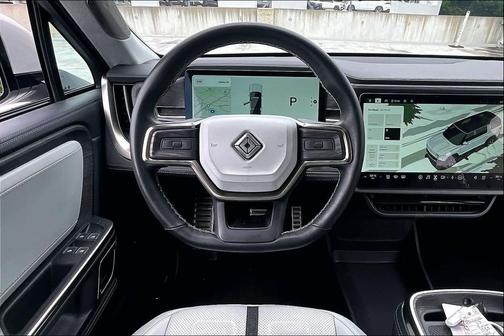 Glacier White 2023 Rivian R1S Launch Edition