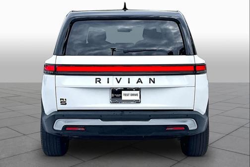 Glacier White 2023 Rivian R1S Launch Edition
