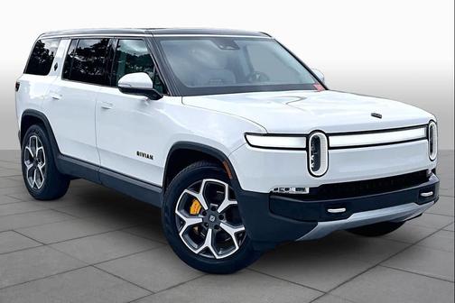 Glacier White 2023 Rivian R1S Launch Edition