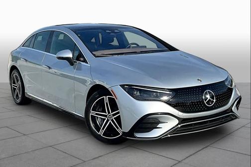 Cirrus Silver Metallic 2023 Mercedes-Benz EQE 500 4MATIC+