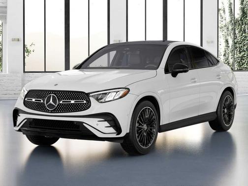 Polar White 2026 Mercedes-Benz GLC 300 4MATIC Coupe