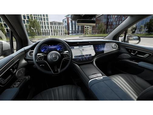 MANUFAKTUR Moonlight White Metallic 2026 Mercedes-Benz EQS 400 EQS 400