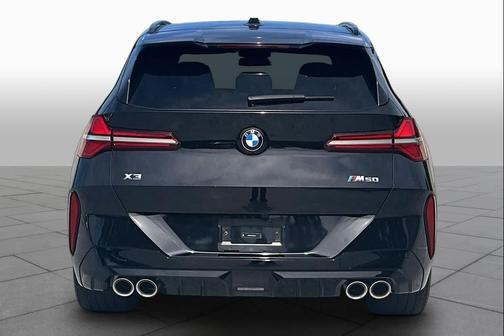 Black Sapphire Metallic 2025 BMW X3 M50 xDrive