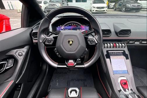 RED 2021 Lamborghini Huracan EVO Spyder